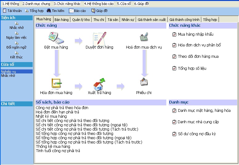 Phần mềm kế toán sản xuất